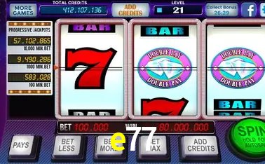 A Emoção da Loteria na e77: Uma Chance de Mudança de Vida