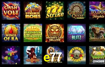 e77: A Experiência de Casino com Jogos de Mesa ao Vivo